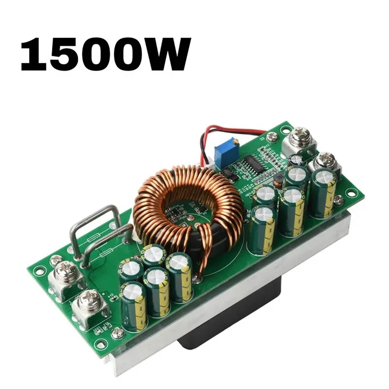 ABRE-Adjustable Output Voltage 1500W DC-DC Buck Converter Module Synchronous Rectification 15 To 90V Input Power Supplies 1500W