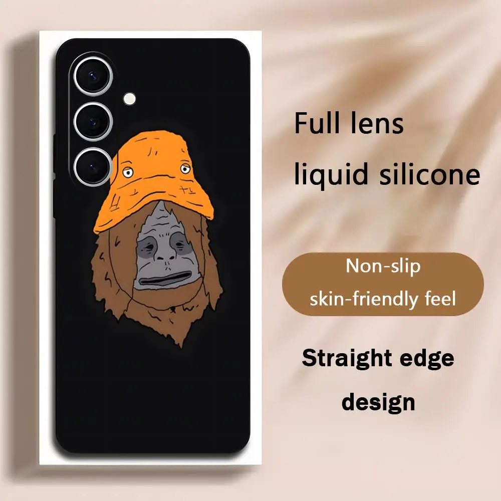 Sassy The Sasquatch Popular Phone Case For Samsung Galaxy S26 S25 S24 S23 S22 S21 Plus Ultra Note20 Soft Black