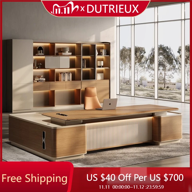 

L Shaped Secretary Office Desk Standing Modern Quality Secretary Office Desk European Designer Mesa De Escritorio Home Furniture