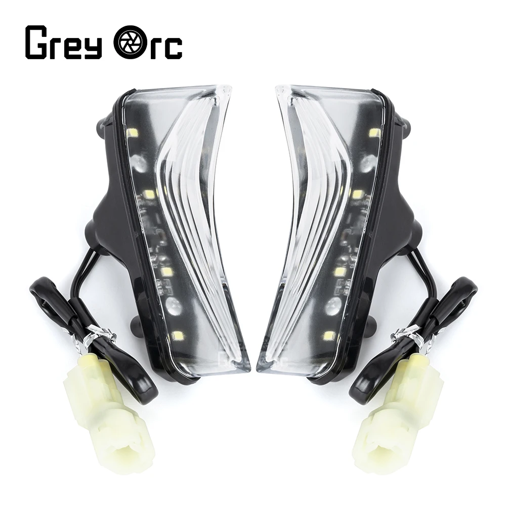 

1Pair LED Front Daytime Running Lights Headlight Motorcycle Accessories For KAWASAKI Z900 Z 900 2020 2021 2022