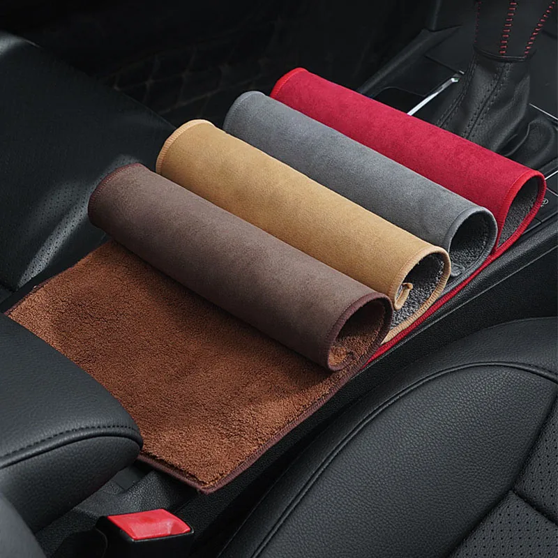 1Pcs Suede Fleece Microfiber Towel Car Styling Cleaning Rag Cloth For Lada Vesta Niva Samara 2109 Kalina Largus Priora Granta