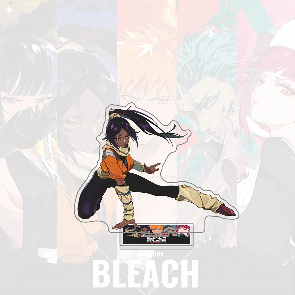 BLEACH X LAM Acrylic Standee & Keychain, Ichigo Grimmjow Riruka Sui-Feng Figure, Soul Art Showcase Desktop Decor Anime Figure view 6