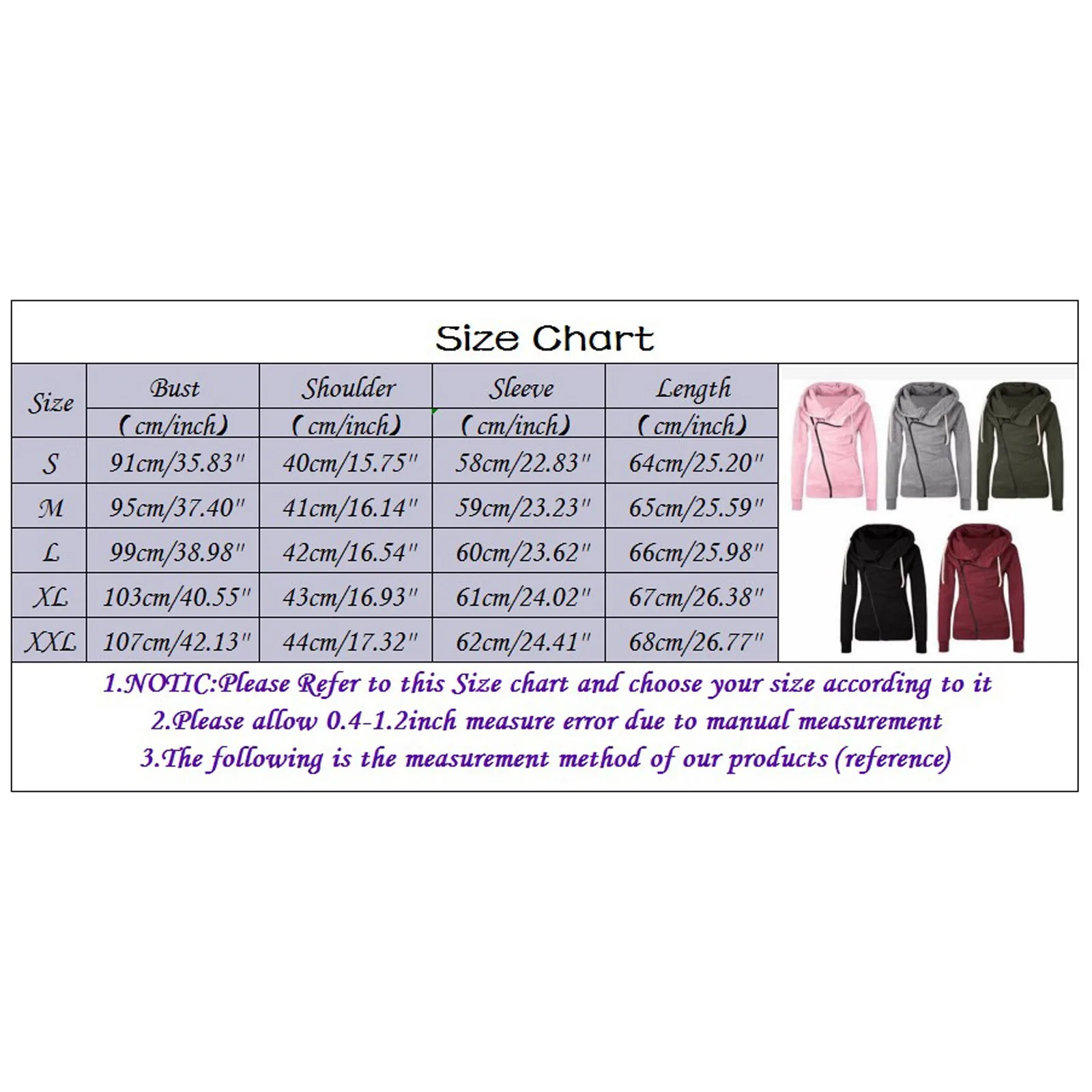 Fashion Womens Solid Color Hoodie Casual Training Sports Coat Pullover Skew Neck Scarf Collar Zipper Sweatshirts Coat Sudaderas