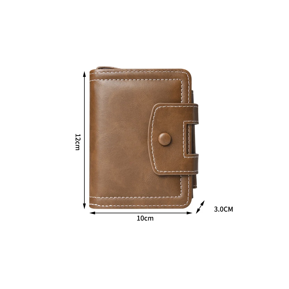 محفظة خفيفة الوزن وبسيطة محمولة وأنيقة ومتعددة البطاقات للرجال والنساء #2