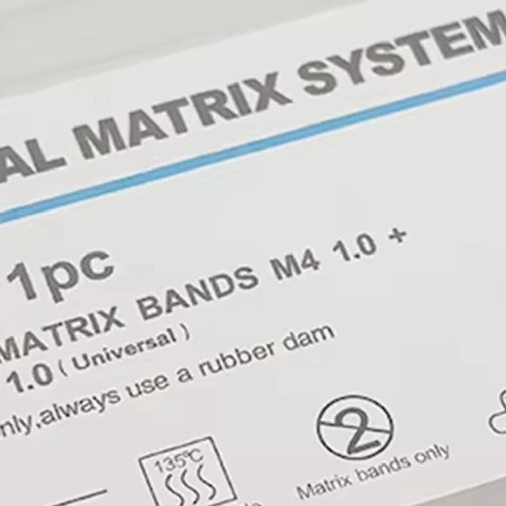 

Набор стоматологических матричных лент с кольцами NiTi — секционная контурная матричная система для молярных и готовых реставраций