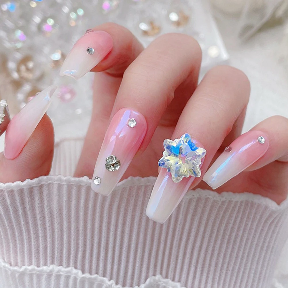 1~4PCS Nail Stickers Eye-catching Rich And Colorful Nail Accessories Nail Decoration Charming Nail Decoration Accessories