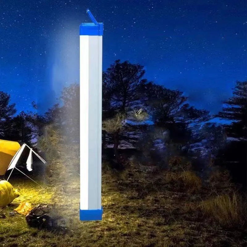 1 قطعة Led لمبة الطوارئ شحن أنبوب التخييم في الهواء الطلق الإضاءة السوق الليلي مصباح الفلورسنت المغناطيسي شحن مصباح لمبة مكتب