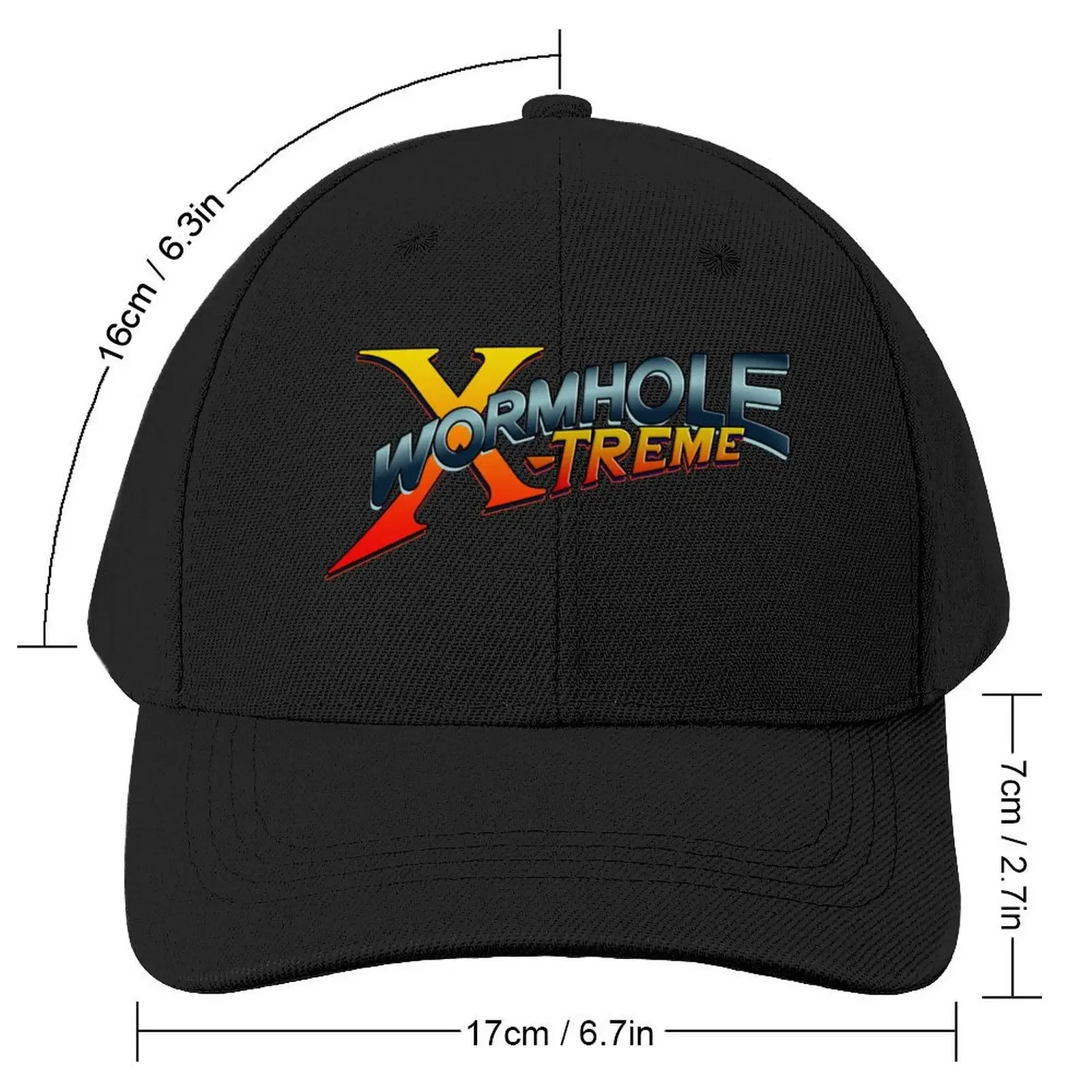 Wormhole Xtreme Baseball Cap Cosplay Golf Hat Man Luxury Cap black Women's Hats Men's