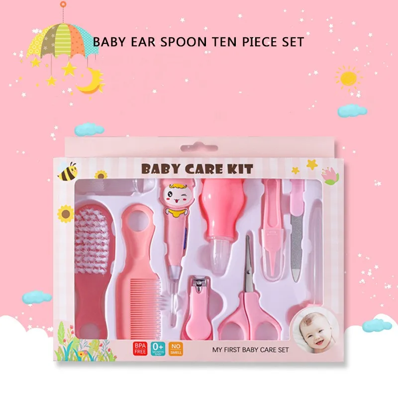 Baby Grooming Daily Health Set, Nail Hair Care Kit, Infant Kids Brush, Pente Manicure Home Acessórios