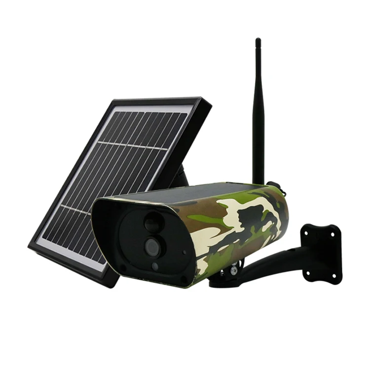 

1080P Green Camouflage Hidden Solar CCTV Camera with Two-Way Audio CMOS Sensor and 4G Wifi Sim Card