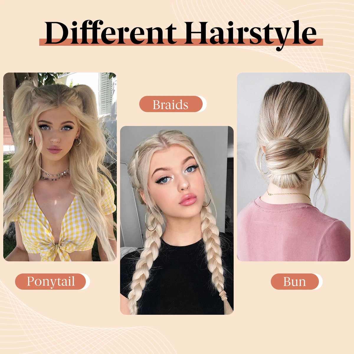 كعكة الشعر الاصطناعية Chignon قطع الشعر ذاتية الملء الكرة حزمة الشعر الإناث لتقوم بها بنفسك كعكة الشعر حزمة لزيادة الشعر فوضوي دونت