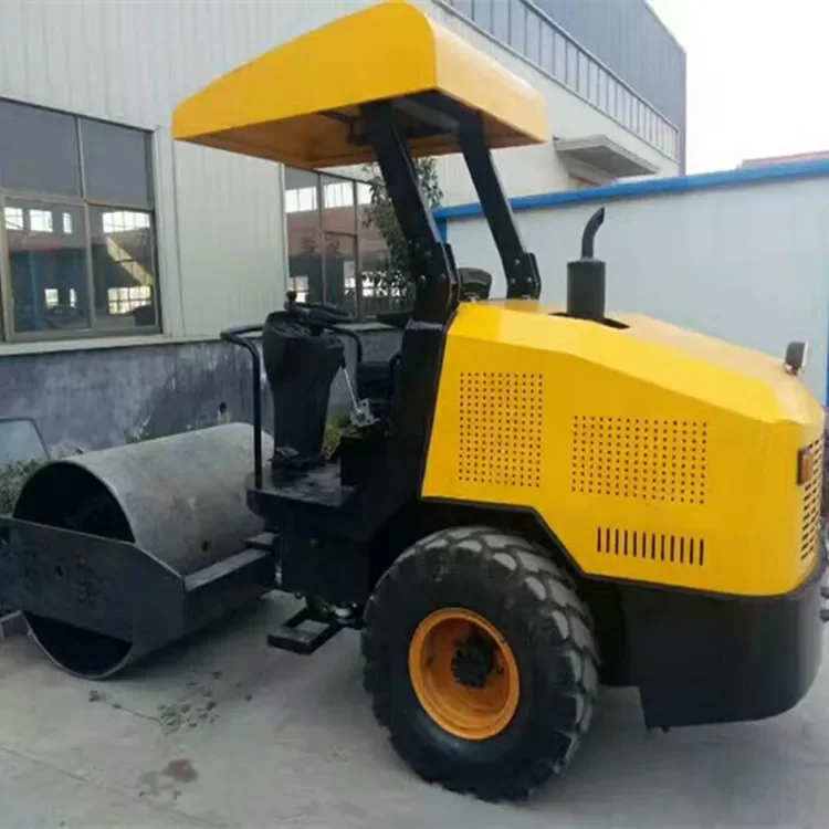 

Supply 5 tons of single steel roller seat-mounted vibration roller