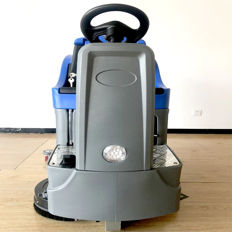 Supermarket Hospital Floor Scrubber Machine Warehouse Street Cleaning Car Seat Driving Electric Sweeper Quality Scrubber Machine