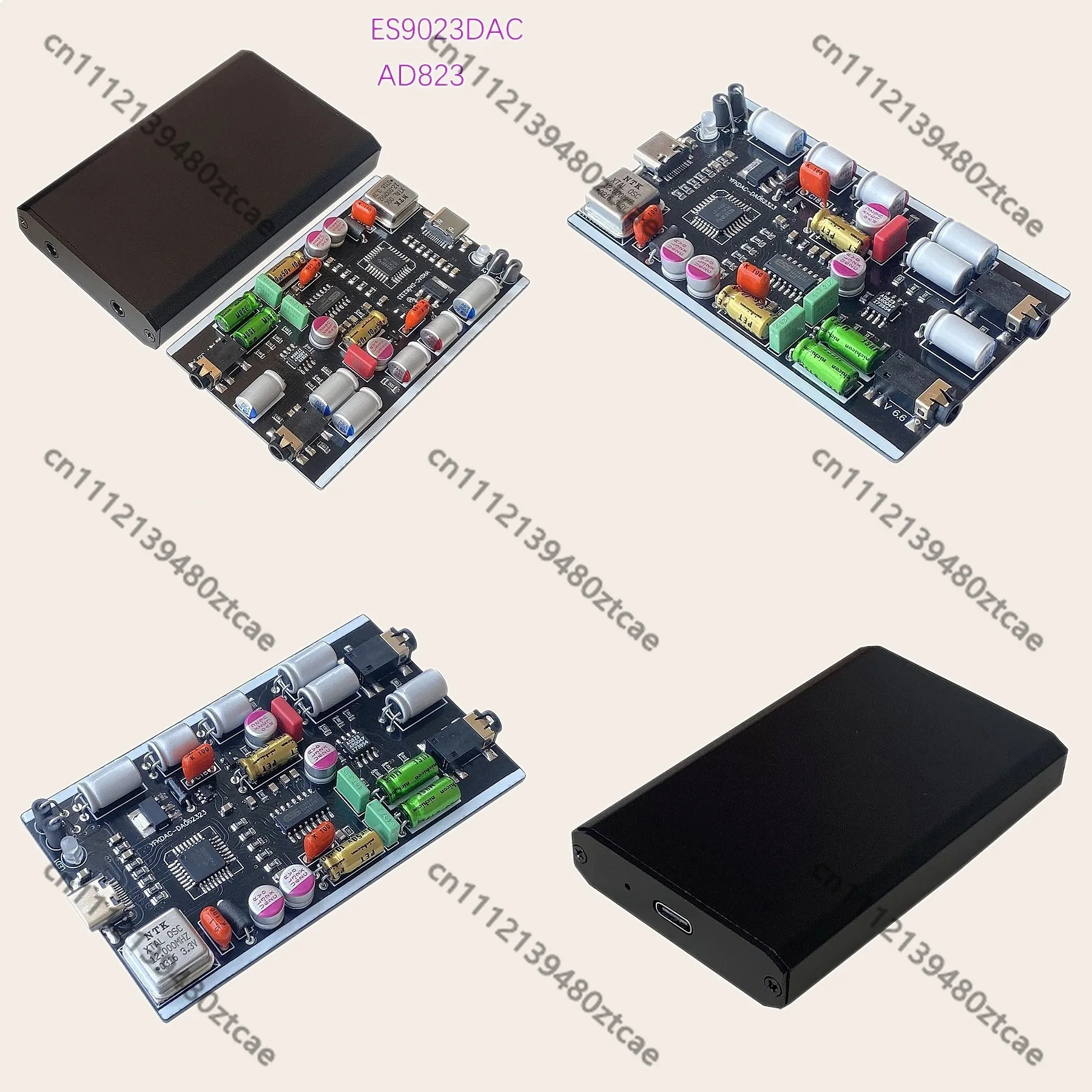 Nvarcher ES9023 DAC USB External Sound Card 3.5mm Audio Adapter for PC Laptop Support OTG