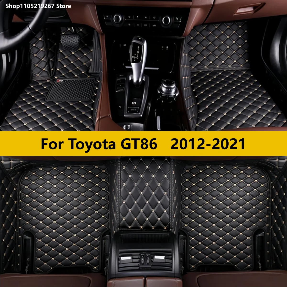 

Custom Car Floor Mats For Toyota GT86 2012 2013 2014 2015 2016 2017 2018 2019 2020 2021 Auto Carpets Foot Coche Accessorie