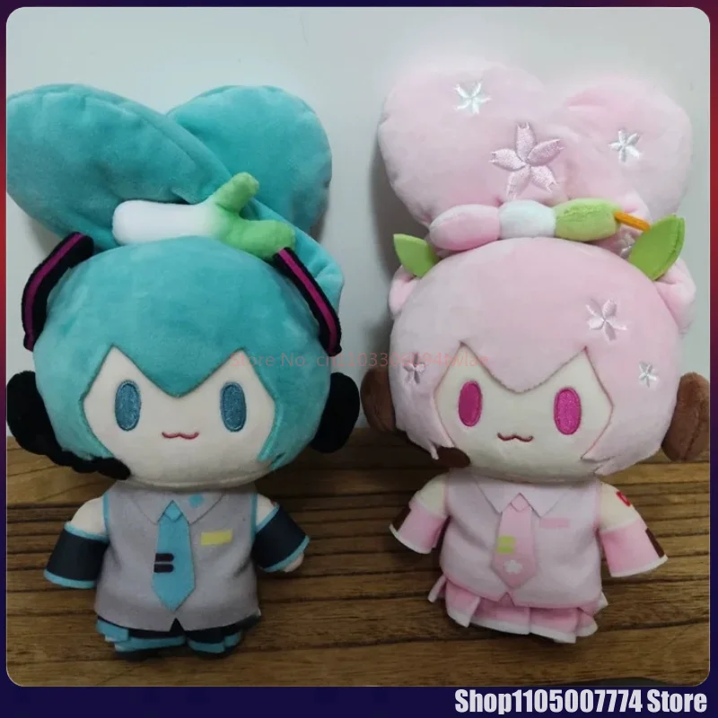 New Hot Hatsune Miku Winter Series Snow Future Top Top Treasure Kawaii Doll Fufu Plush Doll Pendant Girl Birthday Gift Cute image 5