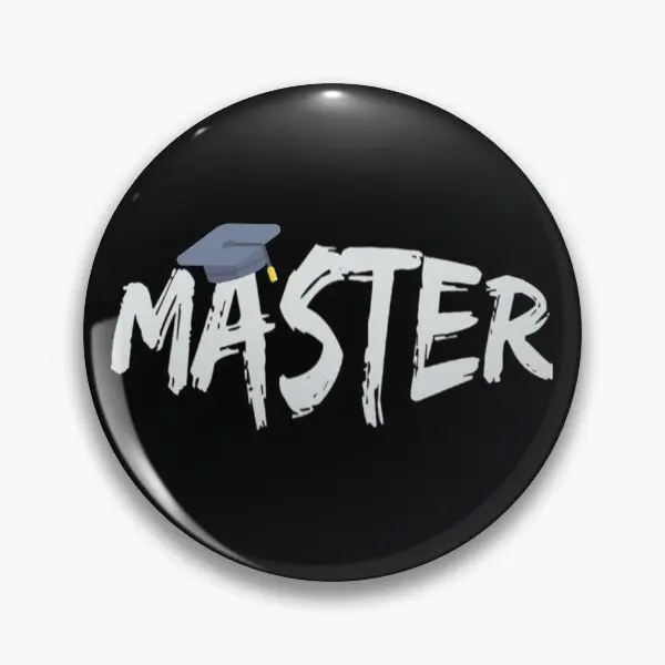 Masters Degree Master Graduation Gifts G  Soft Button Pin Decor Lover Cartoon Collar Brooch Fashion Metal Gift Clothes Creative