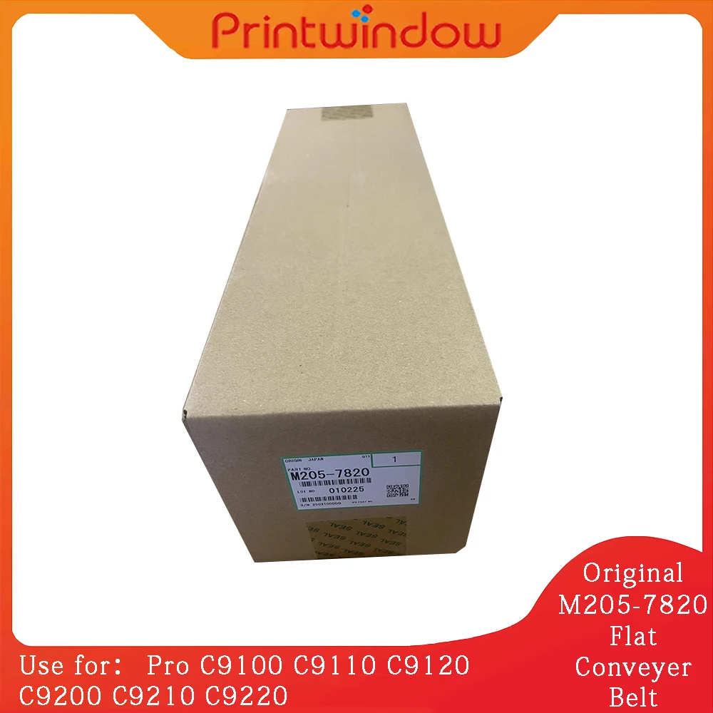 

Оригинальный новый плоский конвейерный ремень M205-7820 для Ricoh Pro C9100 C9110 C9120 C9200 C9210 C9220, охлаждающий ремень M2057820