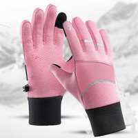 Unisex Touchscreen Waterproof Cold Proof Outdoor Gloves for Men Hiking Cycling Fishing Sports Winter Warmth Anti-Slip Palm Luvas