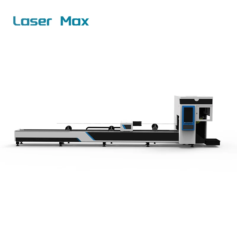 Manufacture Supplier Hot Sales LM6023TB Bevel 2kw Pipe Tube Laser Cutter Machine Automatic Metal Loading