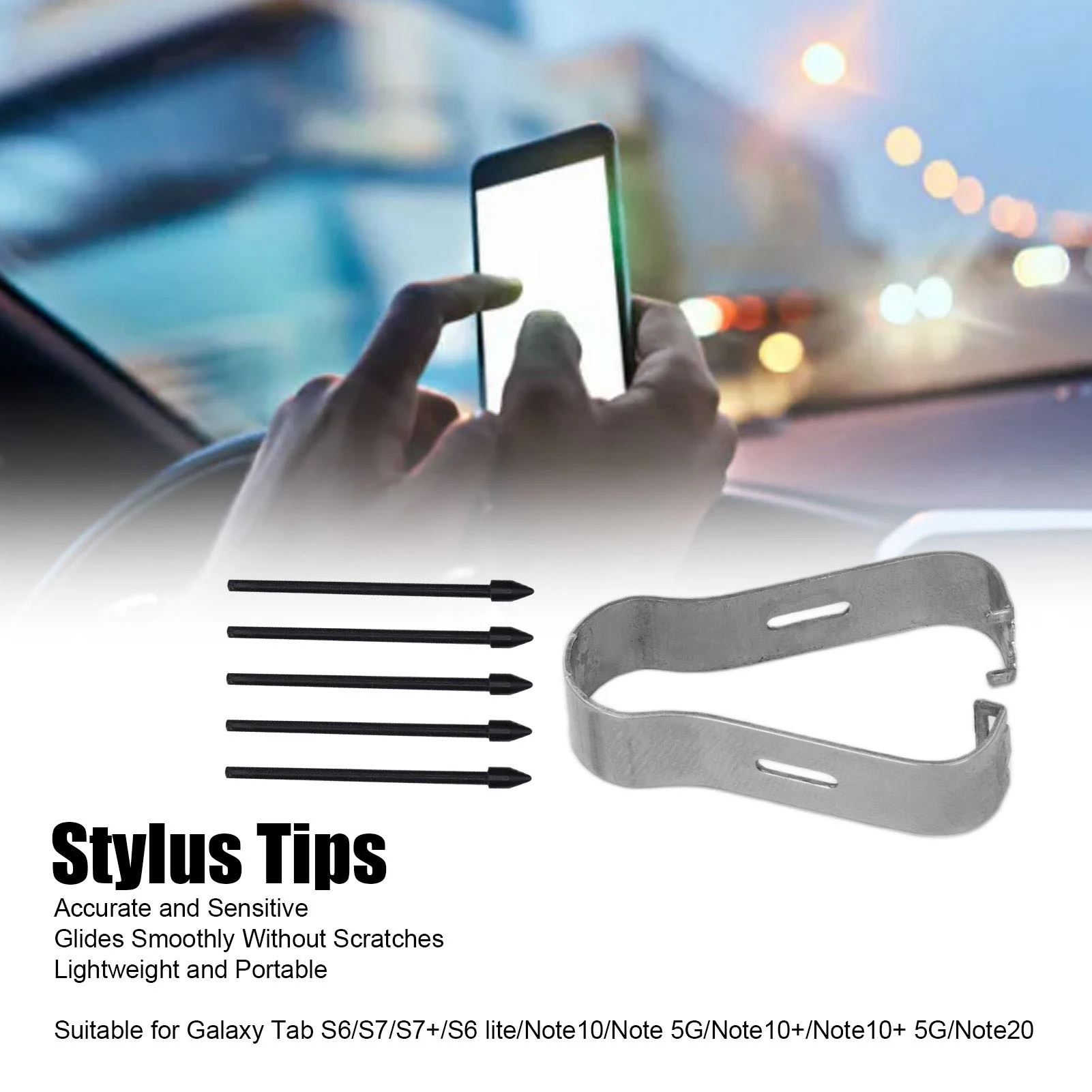 Pontas de substituição portátil, pontas sensíveis e precisas, pontas de toque, pontas de caneta, pontas de substituição