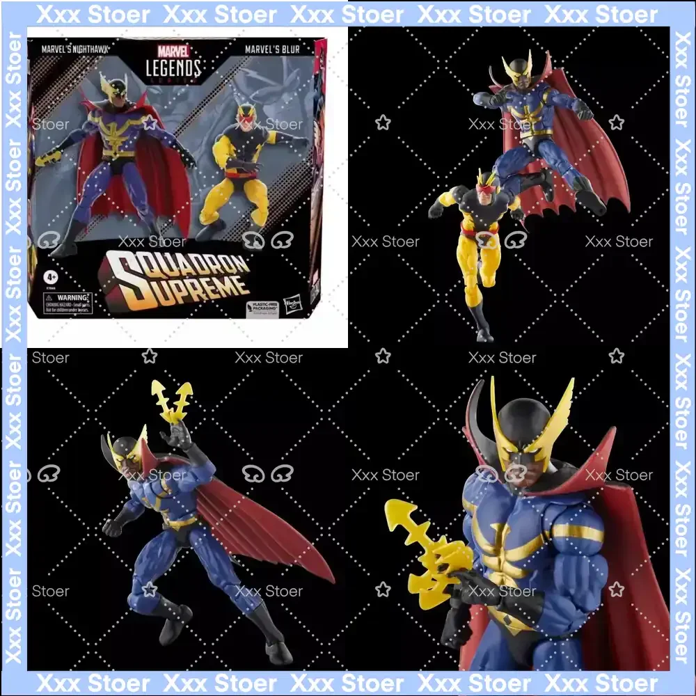 

Новый оригинальный набор фигурок Marvel Legends от Hasbro: Найтхок и Блур, коллекционная игрушка в подарок для фанатов Marvel, супергероев