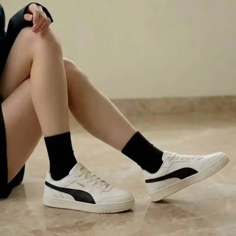 Off White Black Puma Leather S - Puma Shoes Suede Classic ulasan dan harga