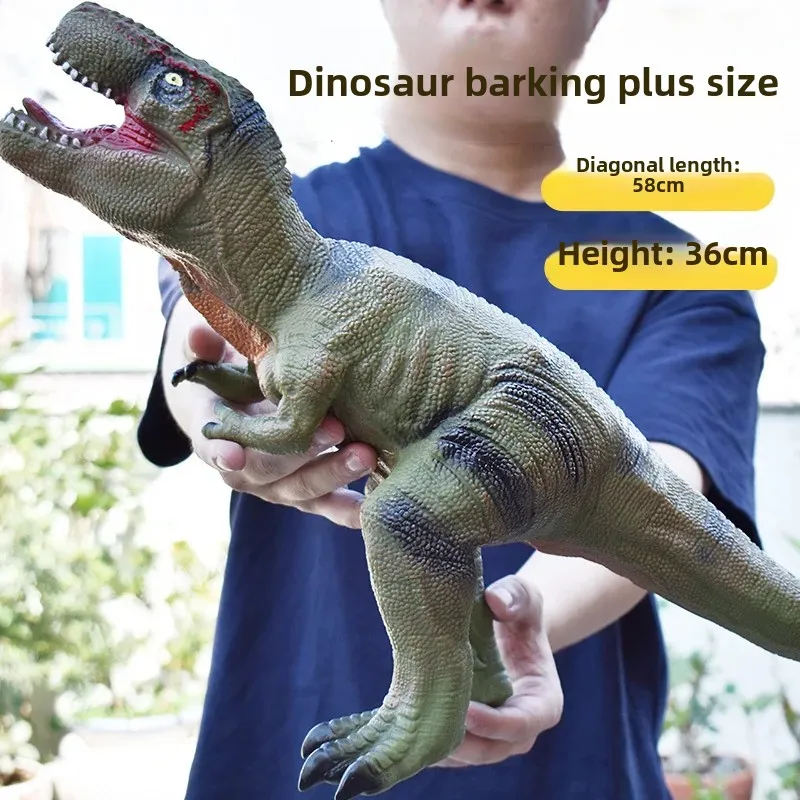 Giant Simulation Cotton Dinosaur Model Triangle Dragon Monster Gift For Men Motorcycle Fans Collectible Soft Silicone Resin Mode