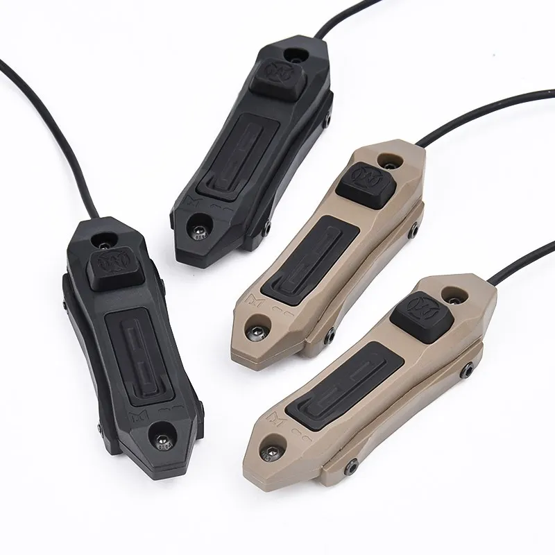 WADSN Dual Function Remote Pressure Switch Crane 2.5MM 3.5MM SF Plug Button For DBAL PEQ15 MAWL M300 M600 Hunting Scout Light