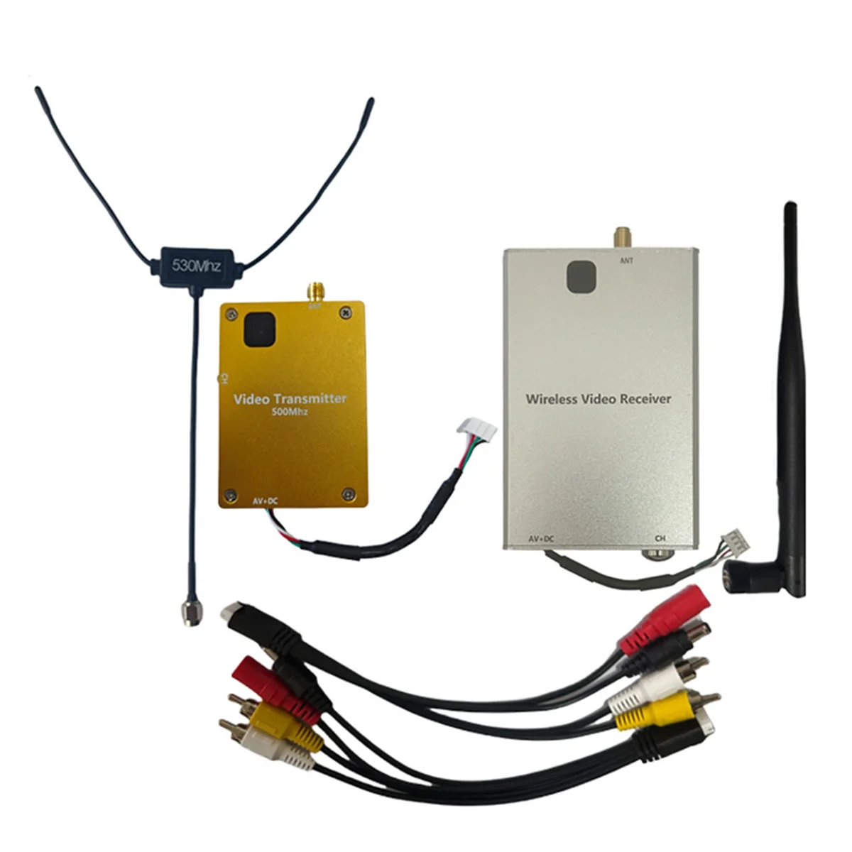 40km FPV Video Transmitter 500-600Mhz Wireless UAV VTX & VRX 4W Long Range Transmission