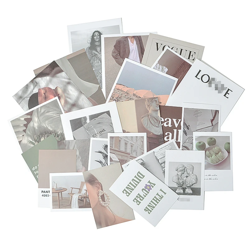 INS Simple Photo Props Decoration Card Postcard Sticker Pose Background Poster Wall Decoration