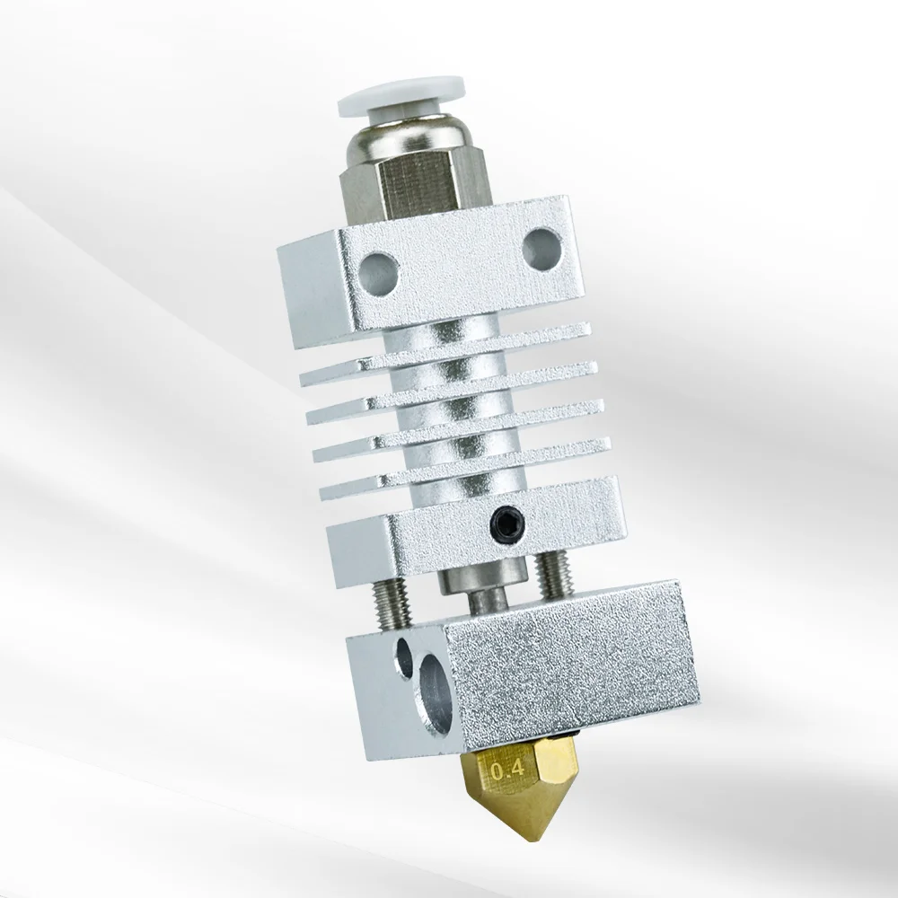 Für Creality Ender 3 CR-10 CR-10S Upgrade Hotend Ersatz MK8 Vollmetall-Extruder Kühlkörper-Kit 3D-Drucker-Teil 0,4mm Düse – Detail 7