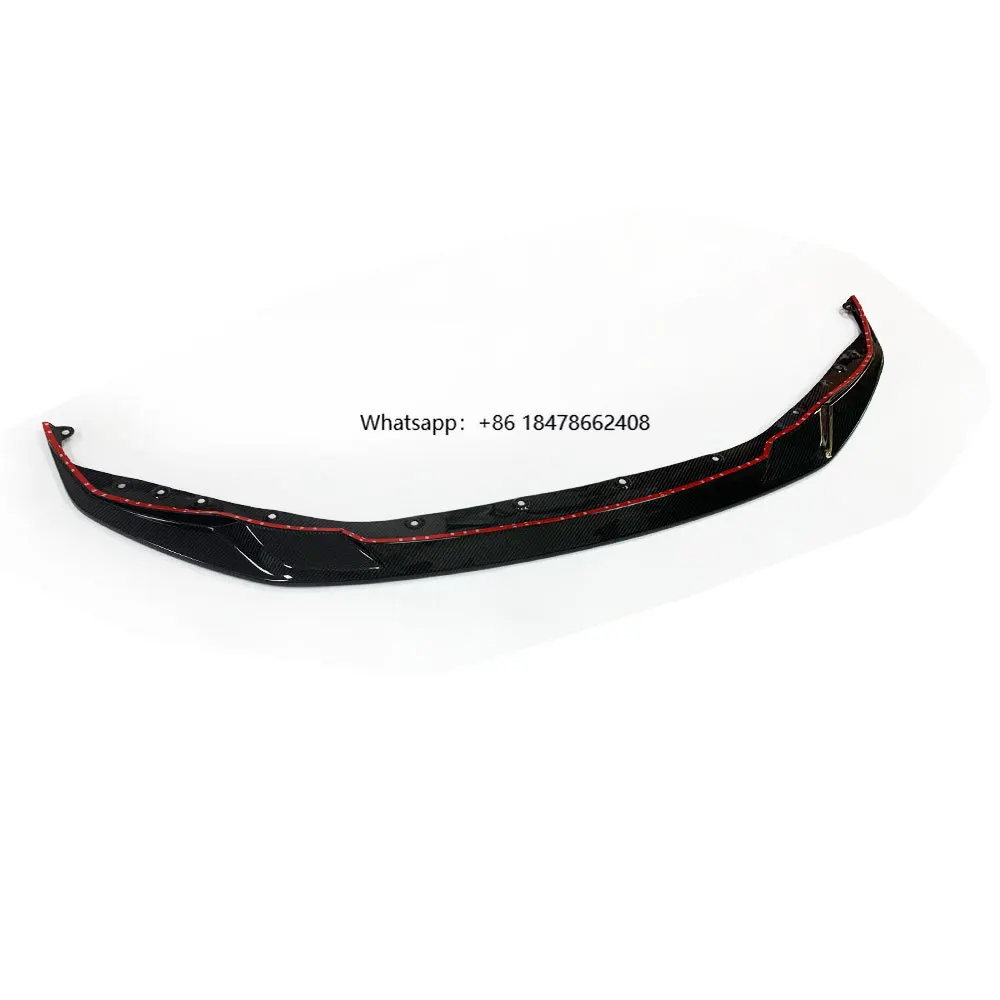 

R44 V2 Style Dry Carbon Fiber Front Bumper Chin Lip Splitter Spoiler for G80 G81 M3 G82 G83 M4 2019-+
