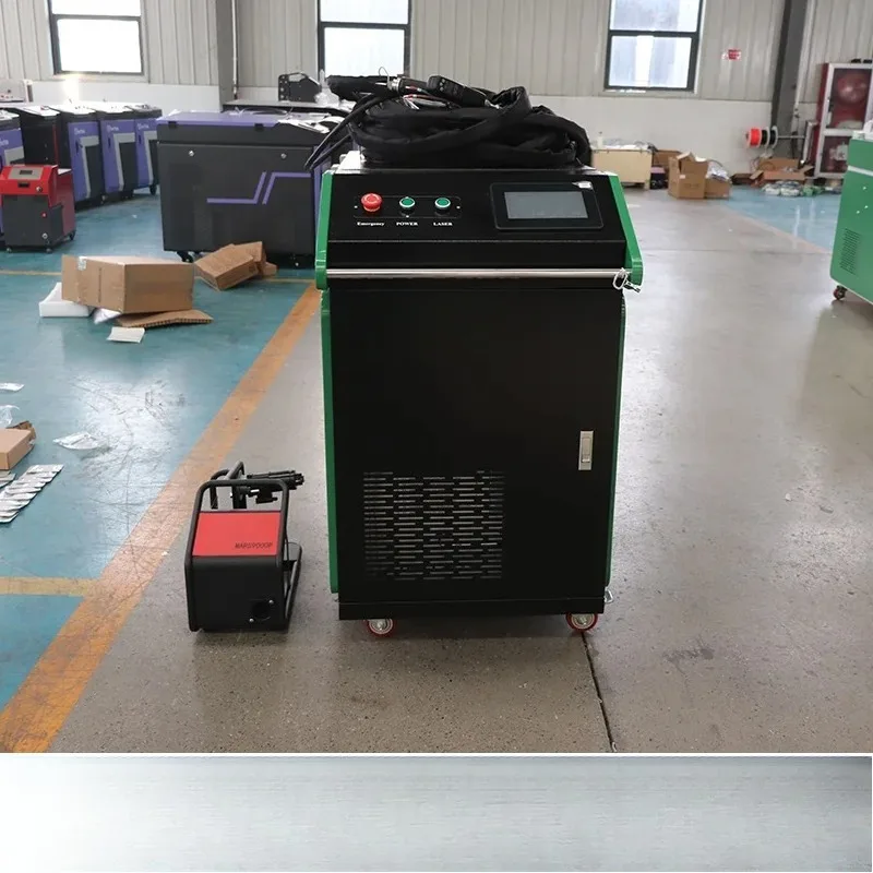 4 in 1 Laser Welder Machine 3000W Welding/Cutting/Cleaning/Seams Cleaning Handheld Laser Welder with Auto Double Wire Feeder