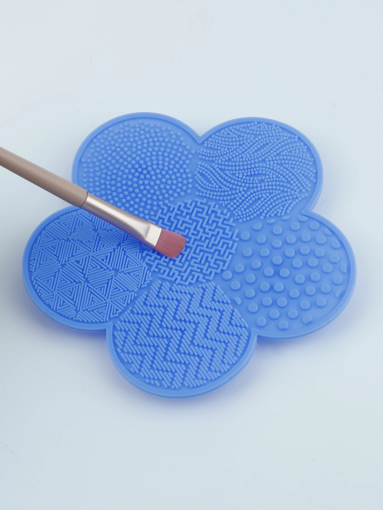 

1 шт. силиконовая кисточка для макияжа и губка для чистки косметических кистей, коврик для чистки, инструмент для чистки подушечек