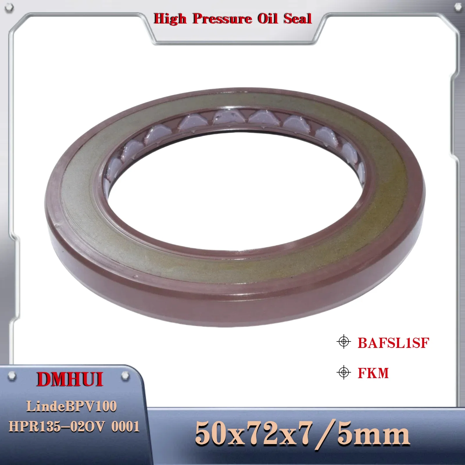 

For 900028025 R909831178 R909830904 A10V140 A11V95 For RexrothA6V80.A8V80.A6VE80 Linde BPV100 50X72X7/5 Shaft oil seal