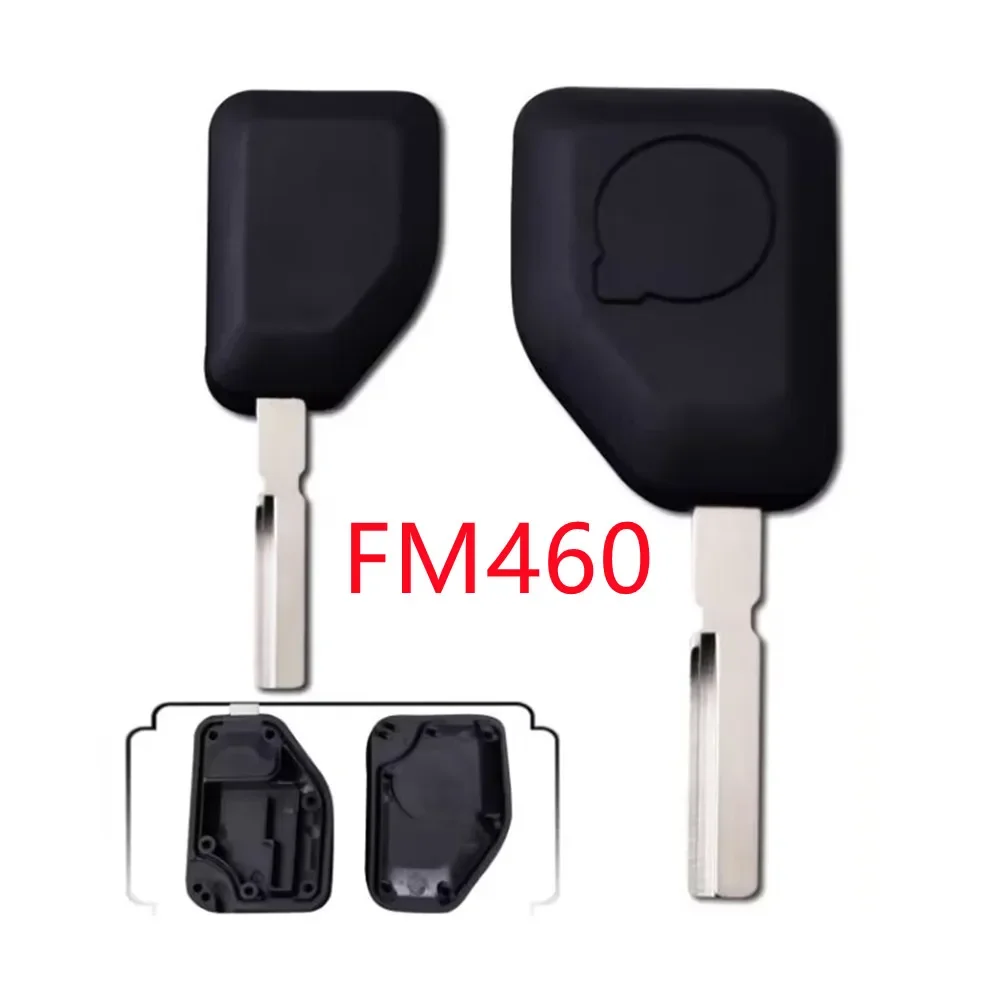 10pcs/lot Car Transponder Chip Key Shell Casing for Volvo FM460 with HU56 Blade