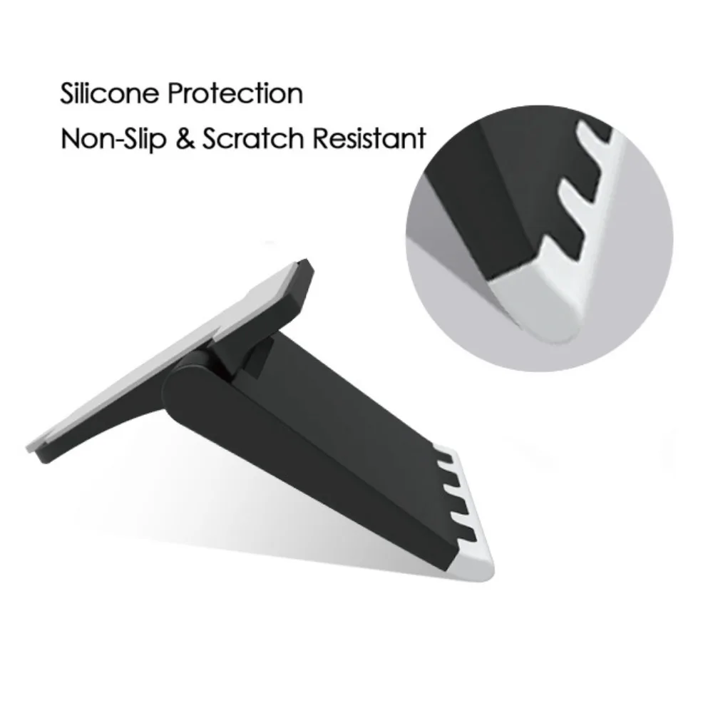 1 Pair Invisible Foldable Dissipate Heat Heighten Laptop Stand Cooling Support Laptop Bracket Notebook Invisible Holder