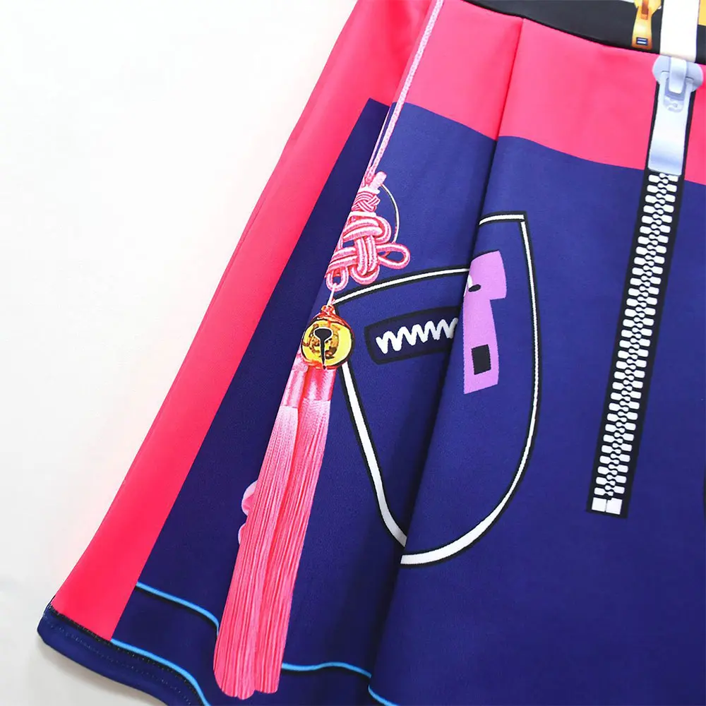 Kpop Охотники на демонов Охотница Девушка Группа Ролевая игра Руми Платье без рукавов Костюмы для детей-подростков Повседневная одежда на Хэллоуин