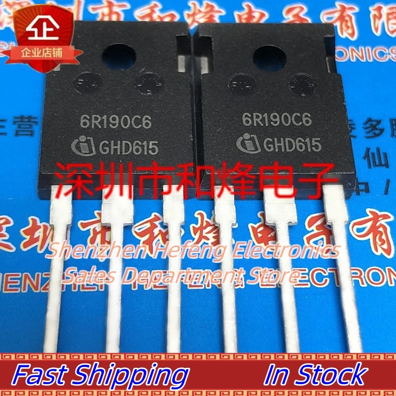 10PCS-20PCS 6R190C6 IPW60R190C6  TO-247 650V 20A  Fast Shipping