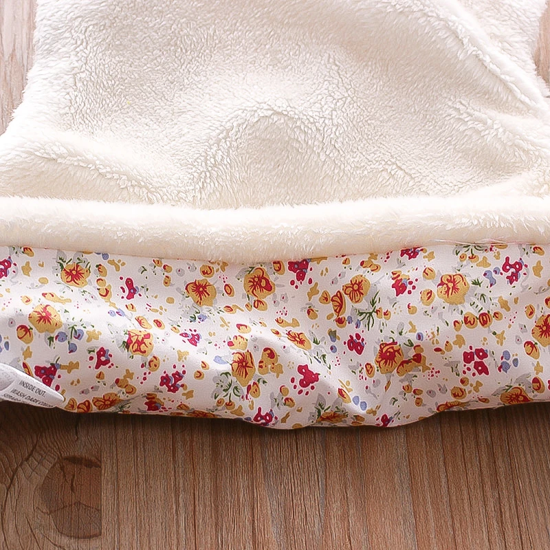 Imagen 7: Abrigo para bebé niña, otoño e invierno, estampado floral completo, chaleco cálido para niña, ropa linda para bebé niña