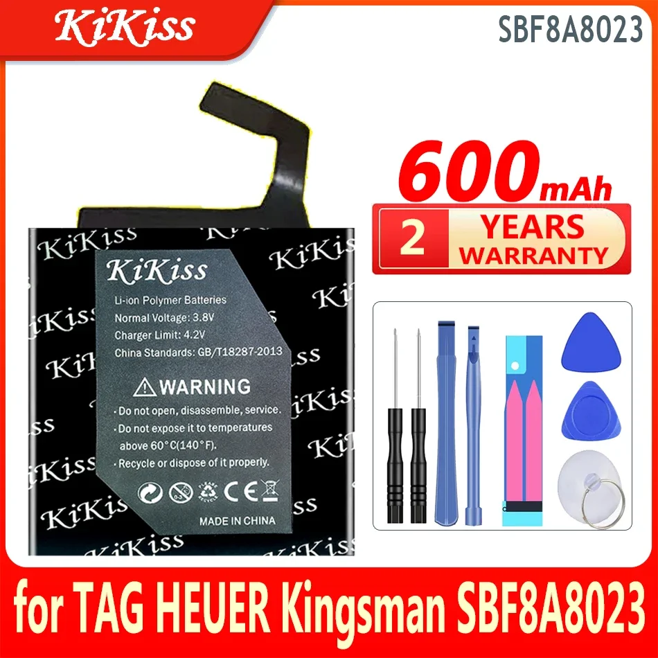 KiKiss Battery for TAG HEUER CONNECTED Kingsman SBF8A8023 smartwatch SBF8A8023 Batteries