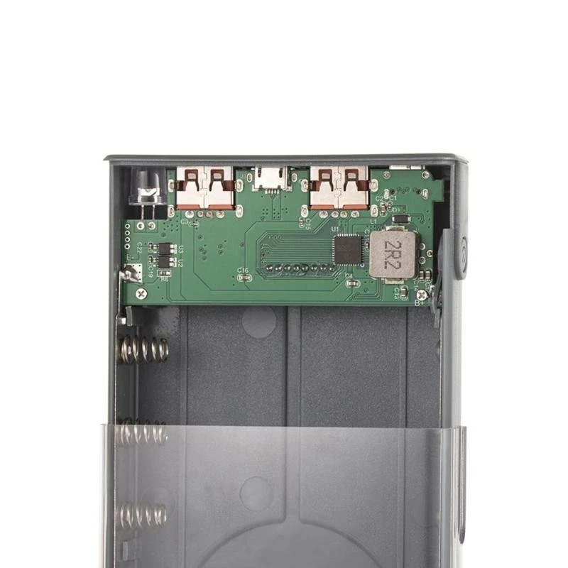 8x18650 conchas capa externa Caixa do banco energia móvel DIY Caixa armazenamento 22.5w Caso versão