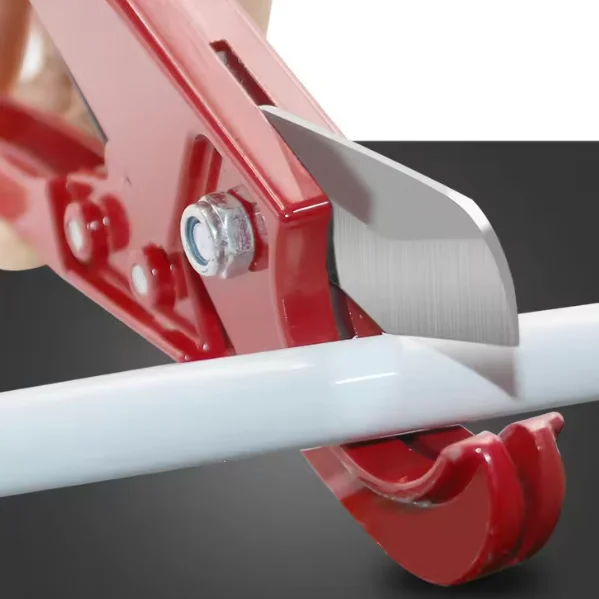 3-32mm Professional Pipe Cutter Ergonomic Hand Tool for PVC/PEX/PPR Tubing Steel Blades, Garden Hose & Plumbing DIY Use