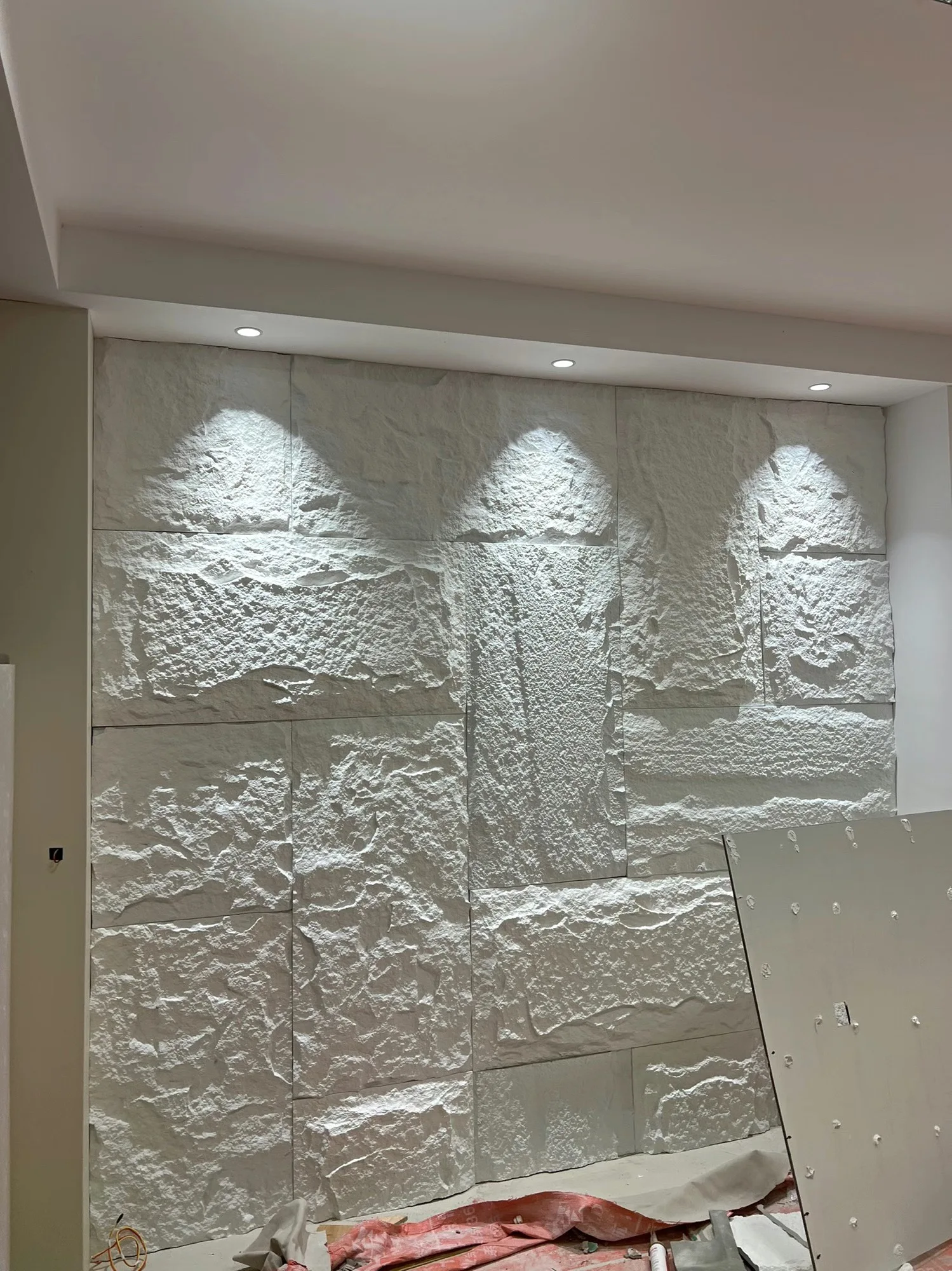 Mushroom Stone Wall Panel 3D Foam Wall Panels ECO Material Earthquake-Resistant For Home Factory Price 2025 Hot Sale