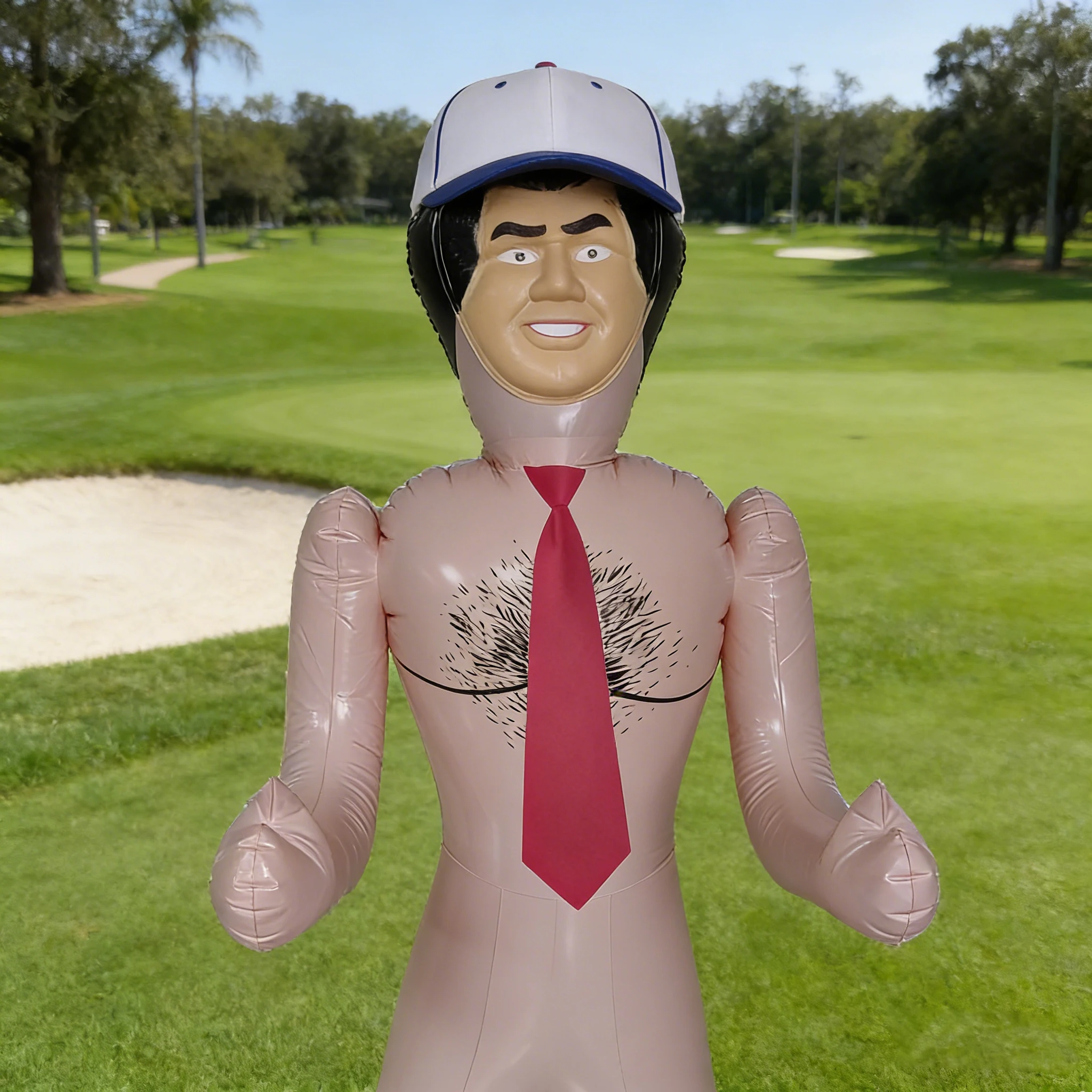 

Надувная кукла без бороды 150 см для девичника, дня рождения, вечеринки, подарка-прикола, украшения на Хэллоуин и Рождество