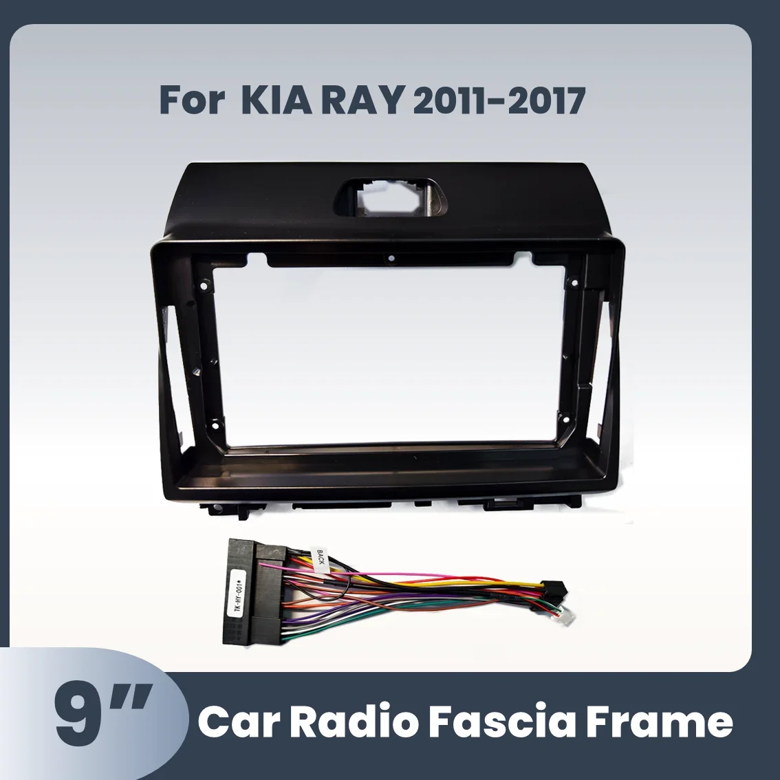 

9 inch Car DVD Frame Audio Dash Trim Kits Panel Radio Player screen For KIA Ray 2011-2017 Multimedia Player Kit