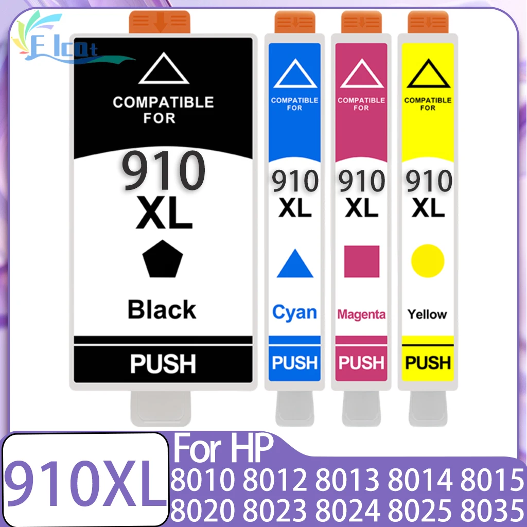 

Картридж 910 910XL для HP 910 910XL HP910, совместимый с принтером HP OfficeJet 8010 8012 8013 8014 8015 8020 8022 8023 8024
