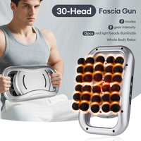 30-Head Fascia Gun High-Frequency Vibration Body Massage Gun Back and Waist Massager Neck Shoulder Massager Muscle masajeador