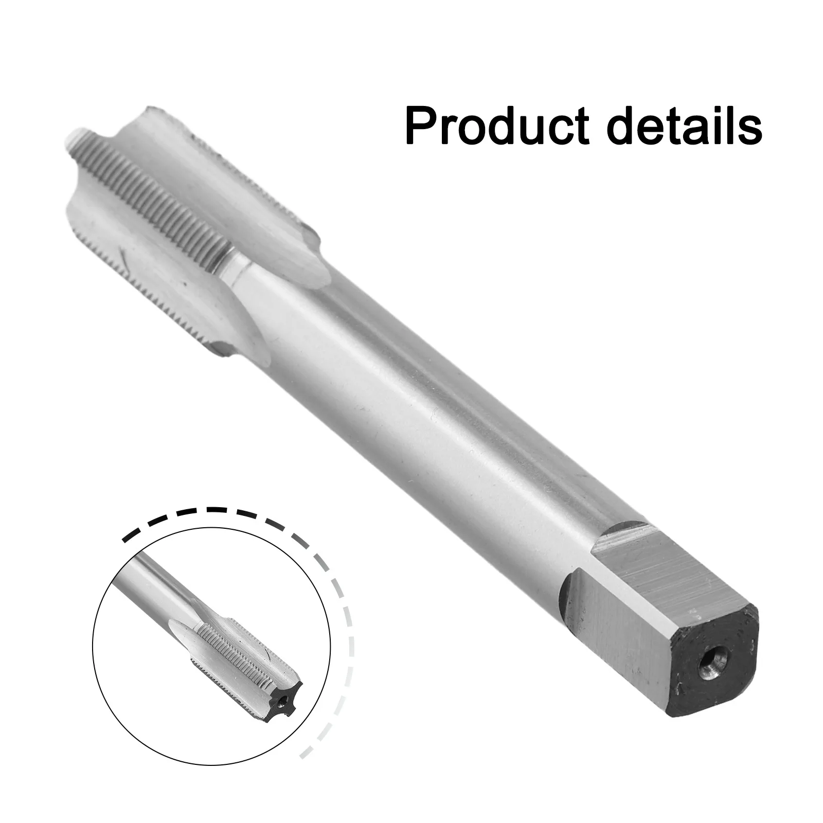 

High-speed Steel Thread Tap Tap Left-hand Thread 5/8-24 HSS Alloy Steel Carbon Steel Suitable For Making Silver